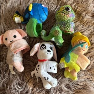 Disney Plush Finger Puppets Set